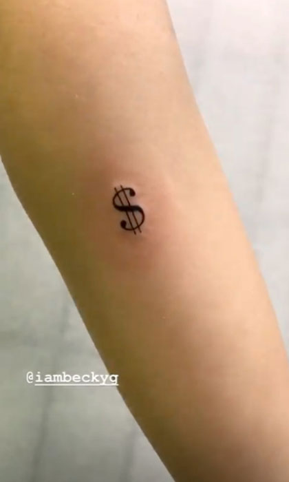 Becky G tattoo