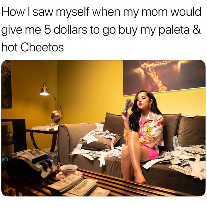 Becky G Dollar meme