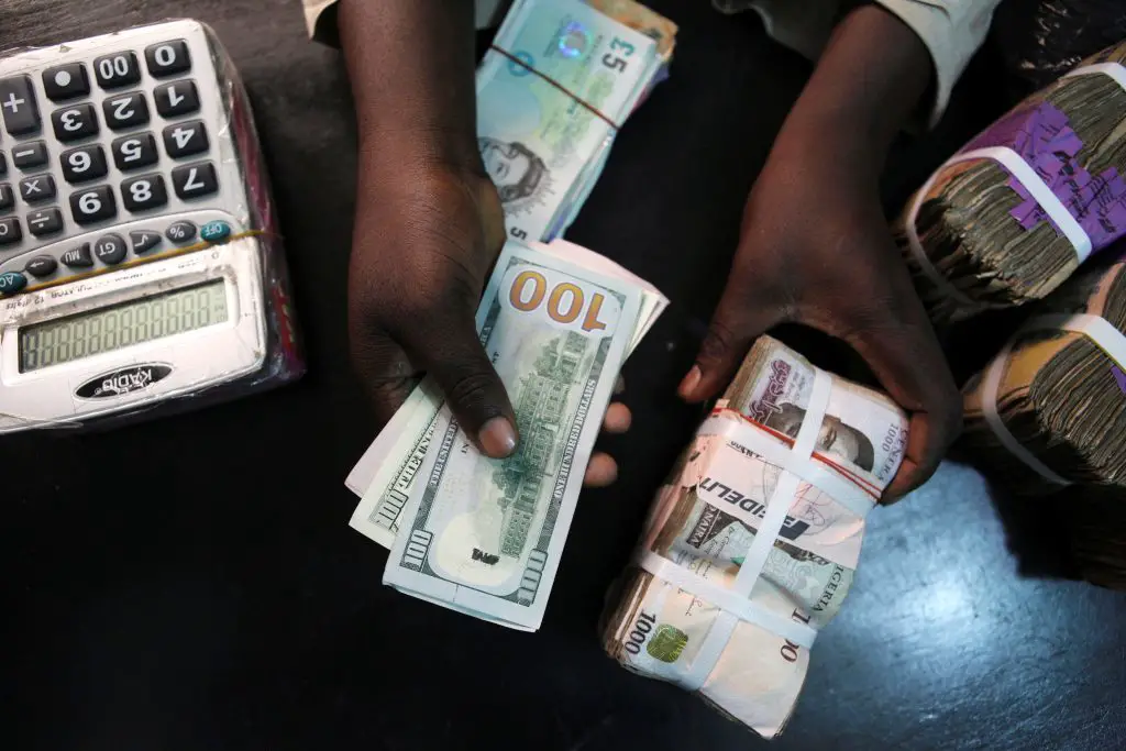 Nigeria Daily parallel market exchange rate (December 13th 2019)