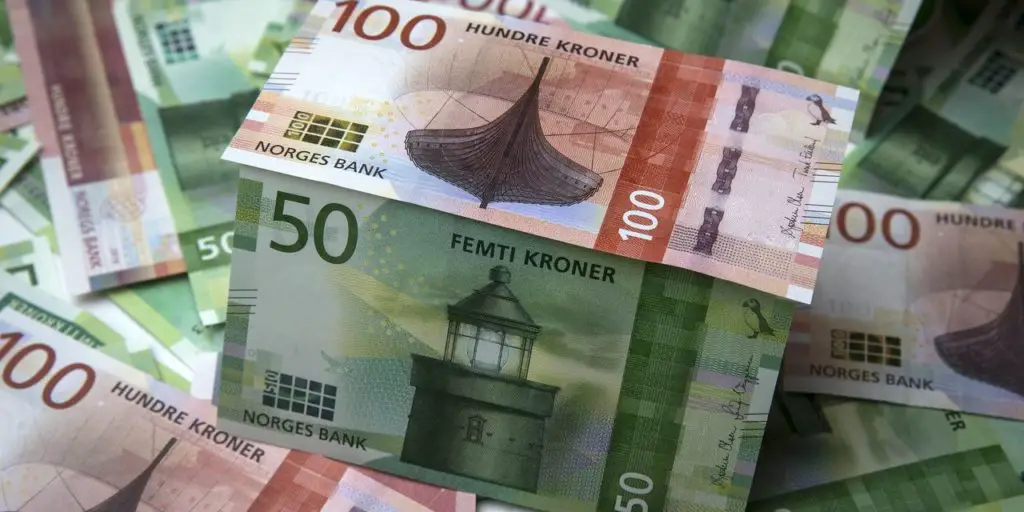 Corona noruega se dispara en medio de signos de intervención del Banco Central