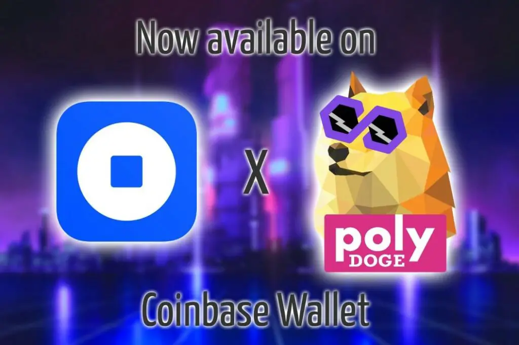 Ahora puede comprar PolyDoge en Coinbase Wallet