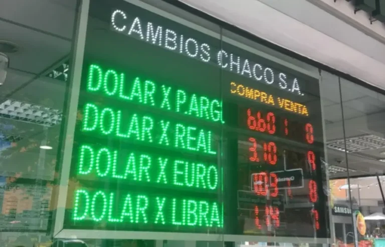 Cotizaciones Cambios Chaco hoy Dólar - Peso Argentino - Real - Euro a Guarani en Paraguay