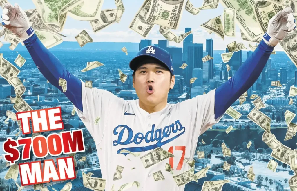 shohei ohtani contract 700 M